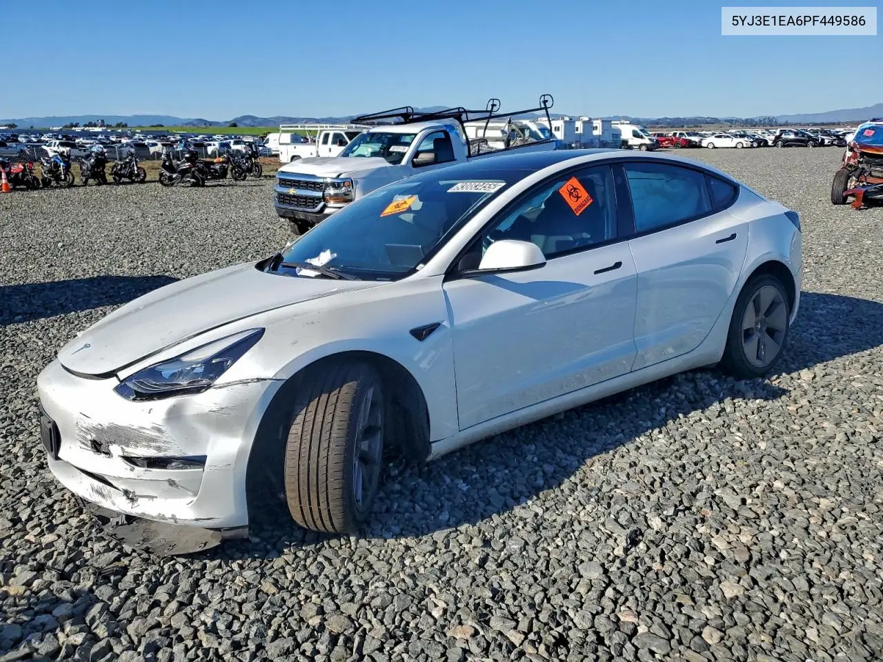 5YJ3E1EA6PF449586 2023 Tesla Model 3