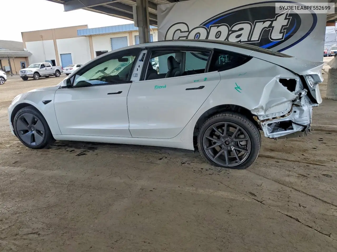 5YJ3E1EA8PF552699 2023 Tesla Model 3