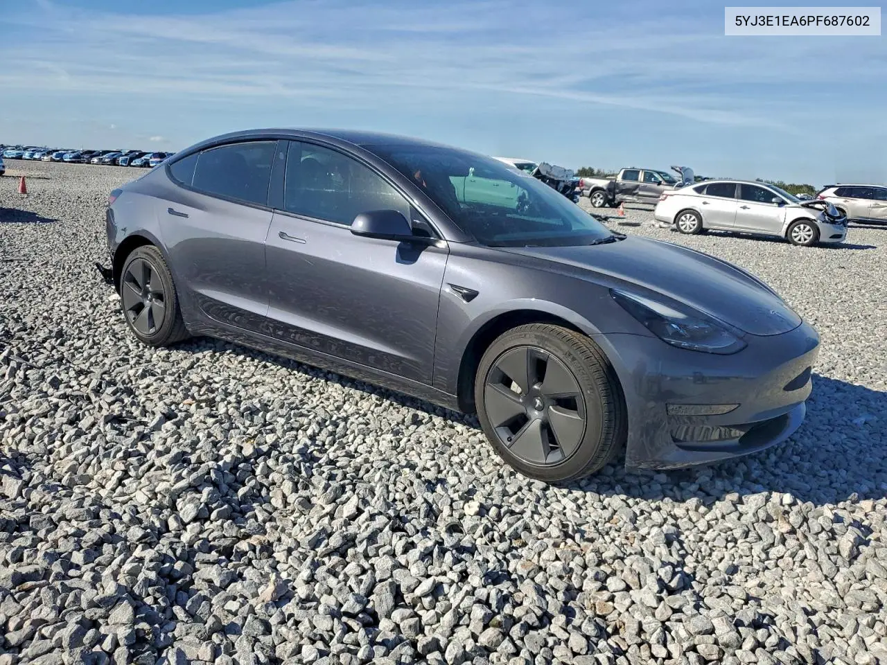 5YJ3E1EA6PF687602 2023 Tesla Model 3