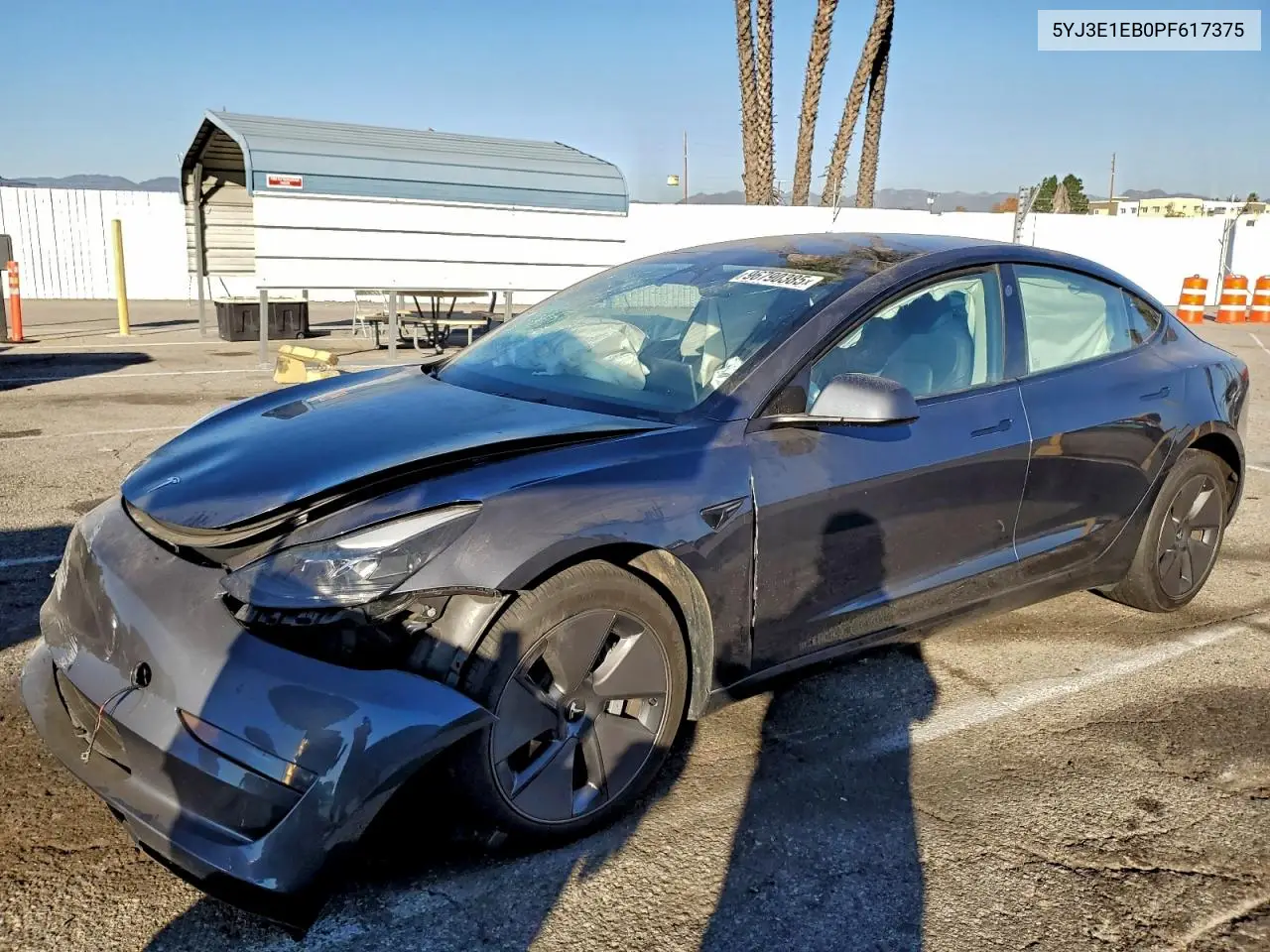 5YJ3E1EB0PF617375 2023 Tesla Model 3