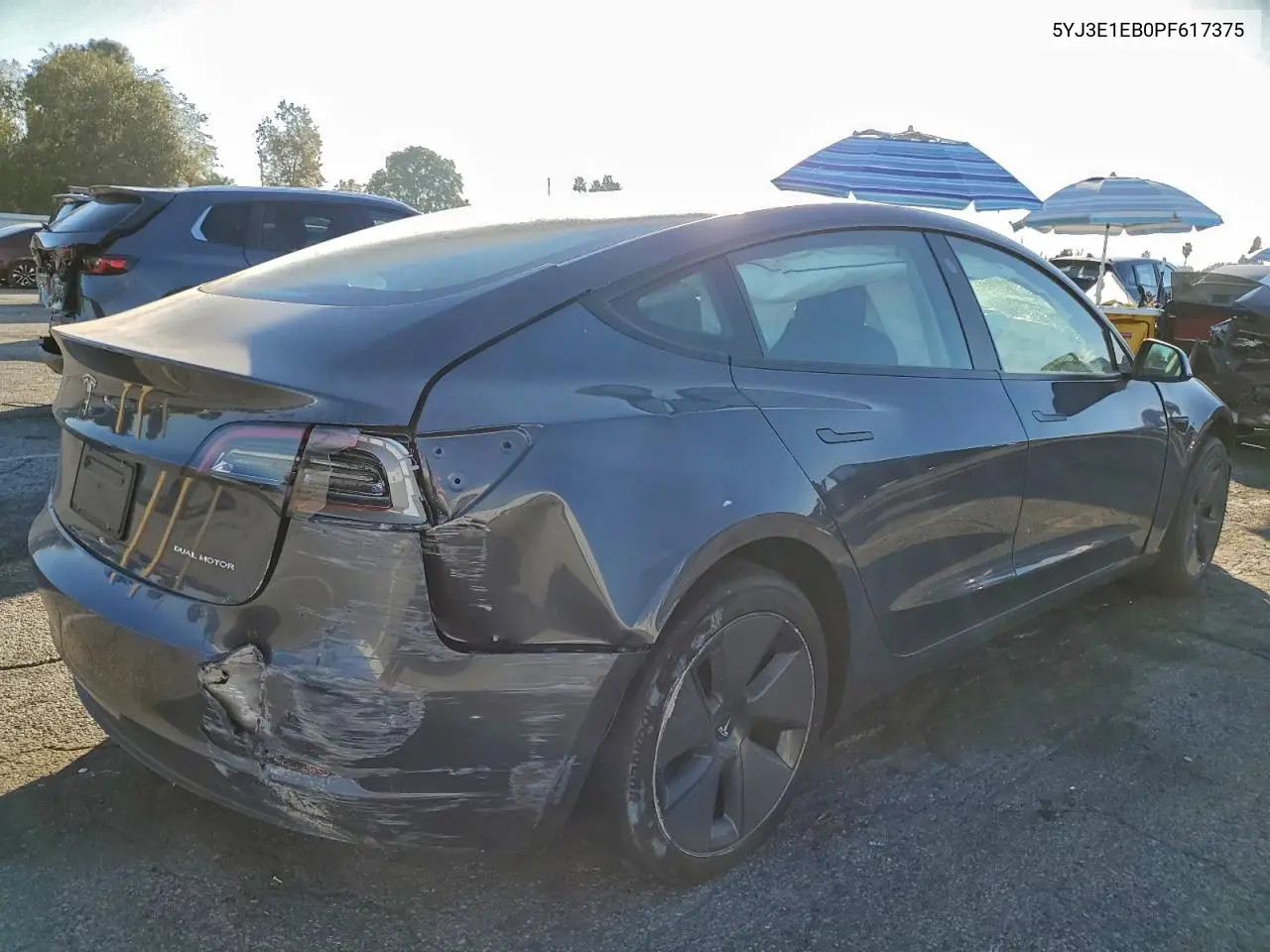 5YJ3E1EB0PF617375 2023 Tesla Model 3