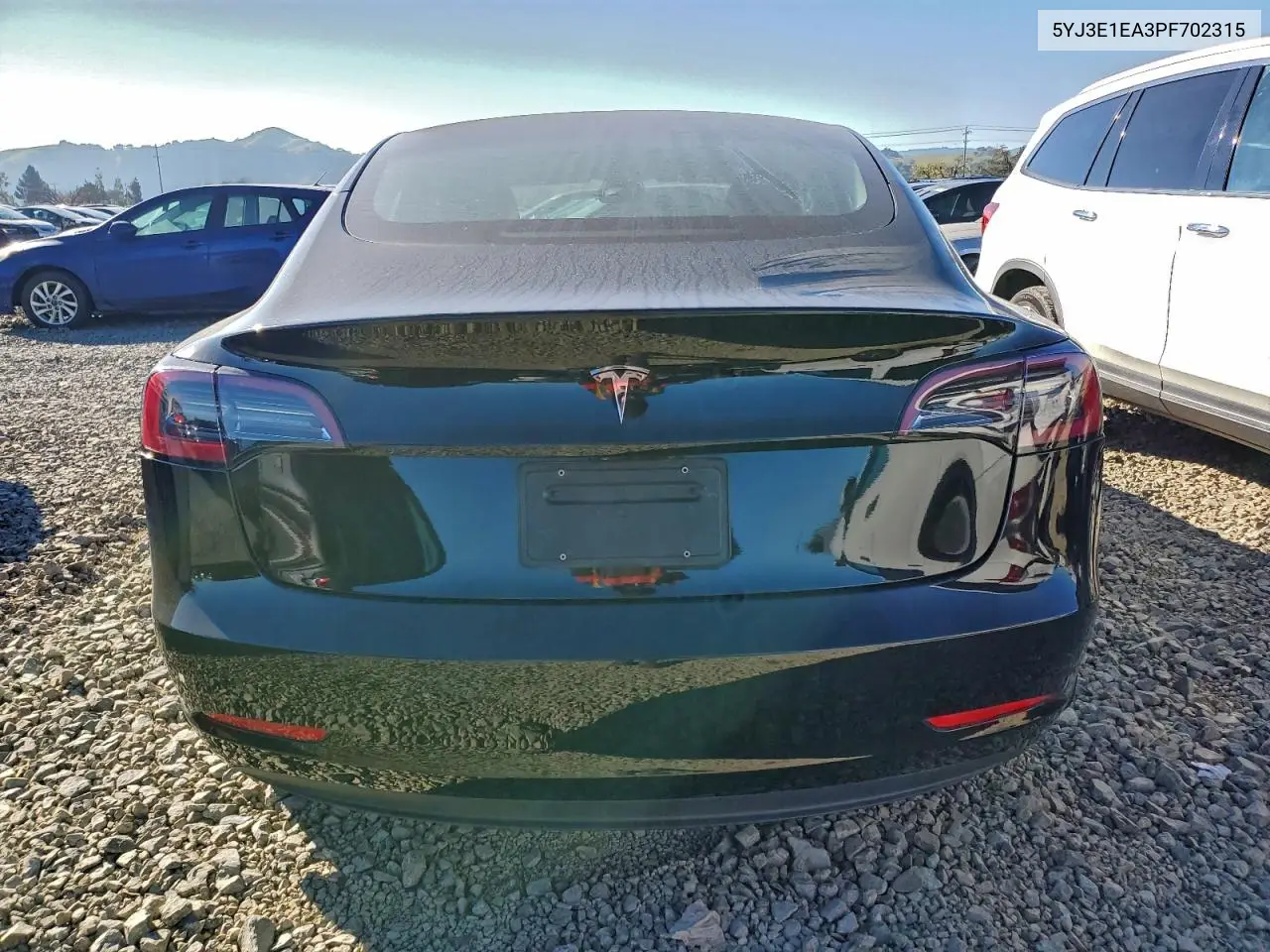 5YJ3E1EA3PF702315 2023 Tesla Model 3