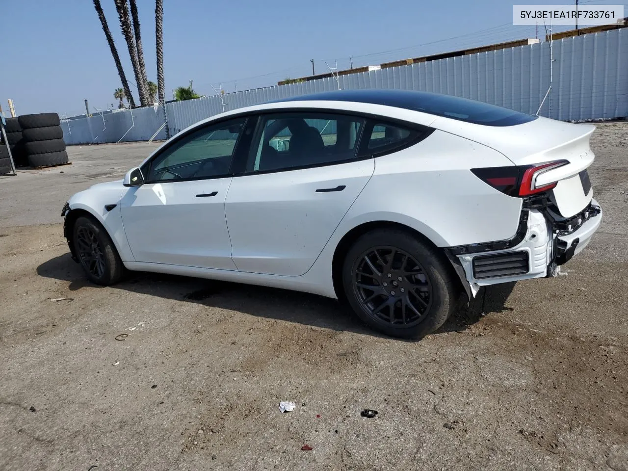 2024 Tesla Model 3 VIN: 5YJ3E1EA1RF733761 Lot: 56690014