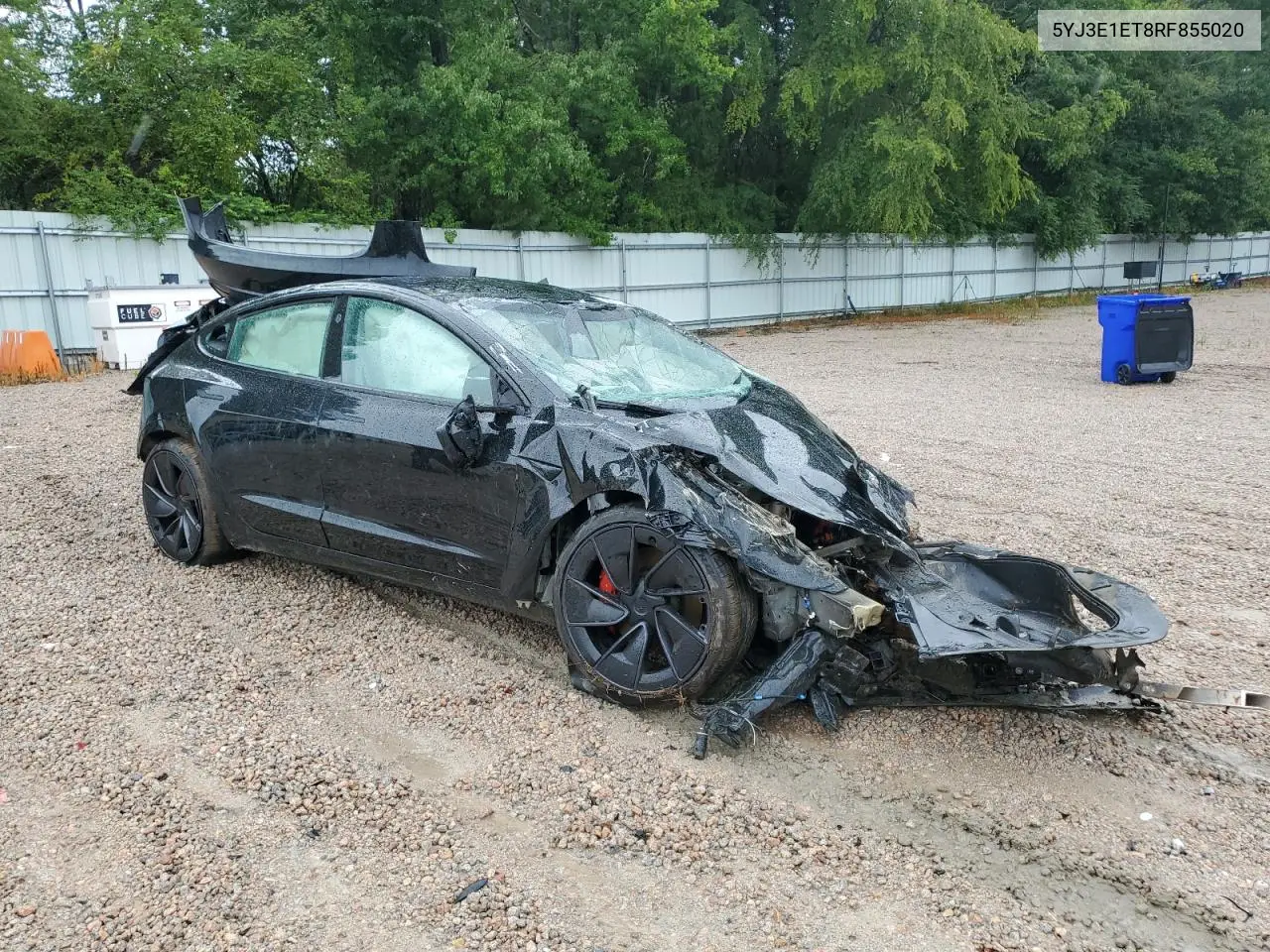 5YJ3E1ET8RF855020 2024 Tesla Model 3