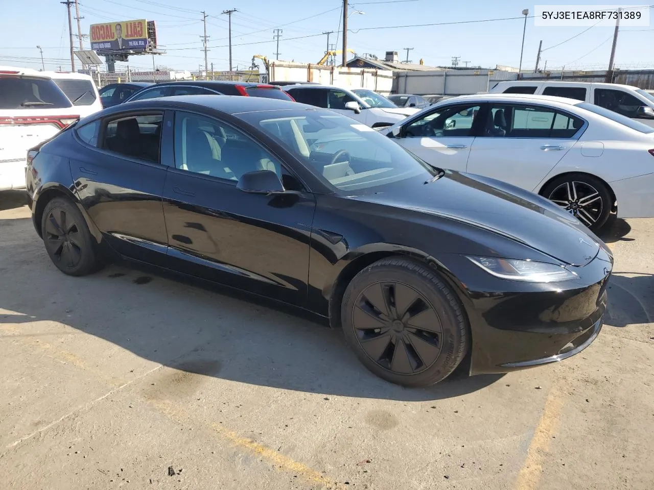 2024 Tesla Model 3 VIN: 5YJ3E1EA8RF731389 Lot: 73239304