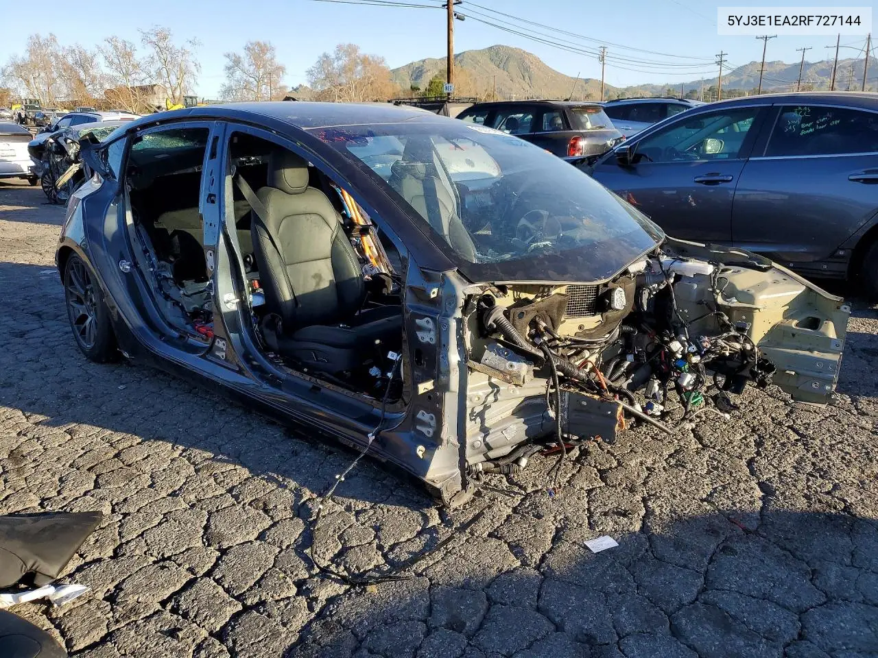 5YJ3E1EA2RF727144 2024 Tesla Model 3