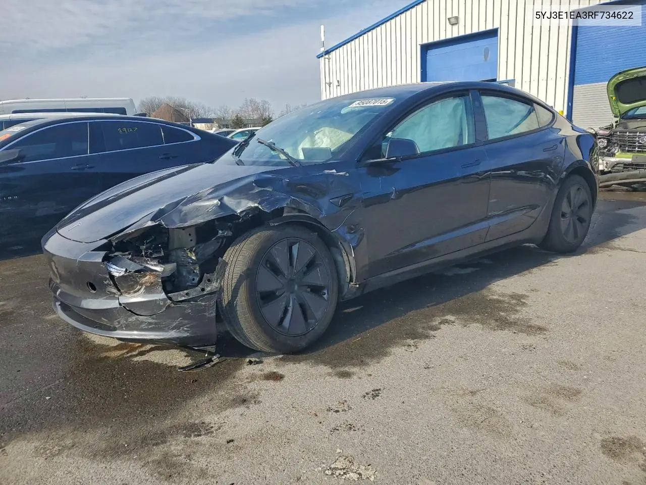 5YJ3E1EA3RF734622 2024 Tesla Model 3