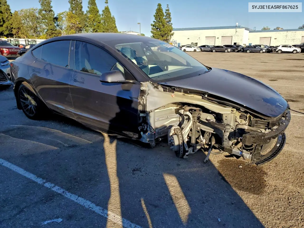 5YJ3E1EA5RF867625 2024 Tesla Model 3