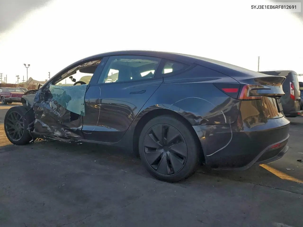 5YJ3E1EB6RF812691 2024 Tesla Model 3