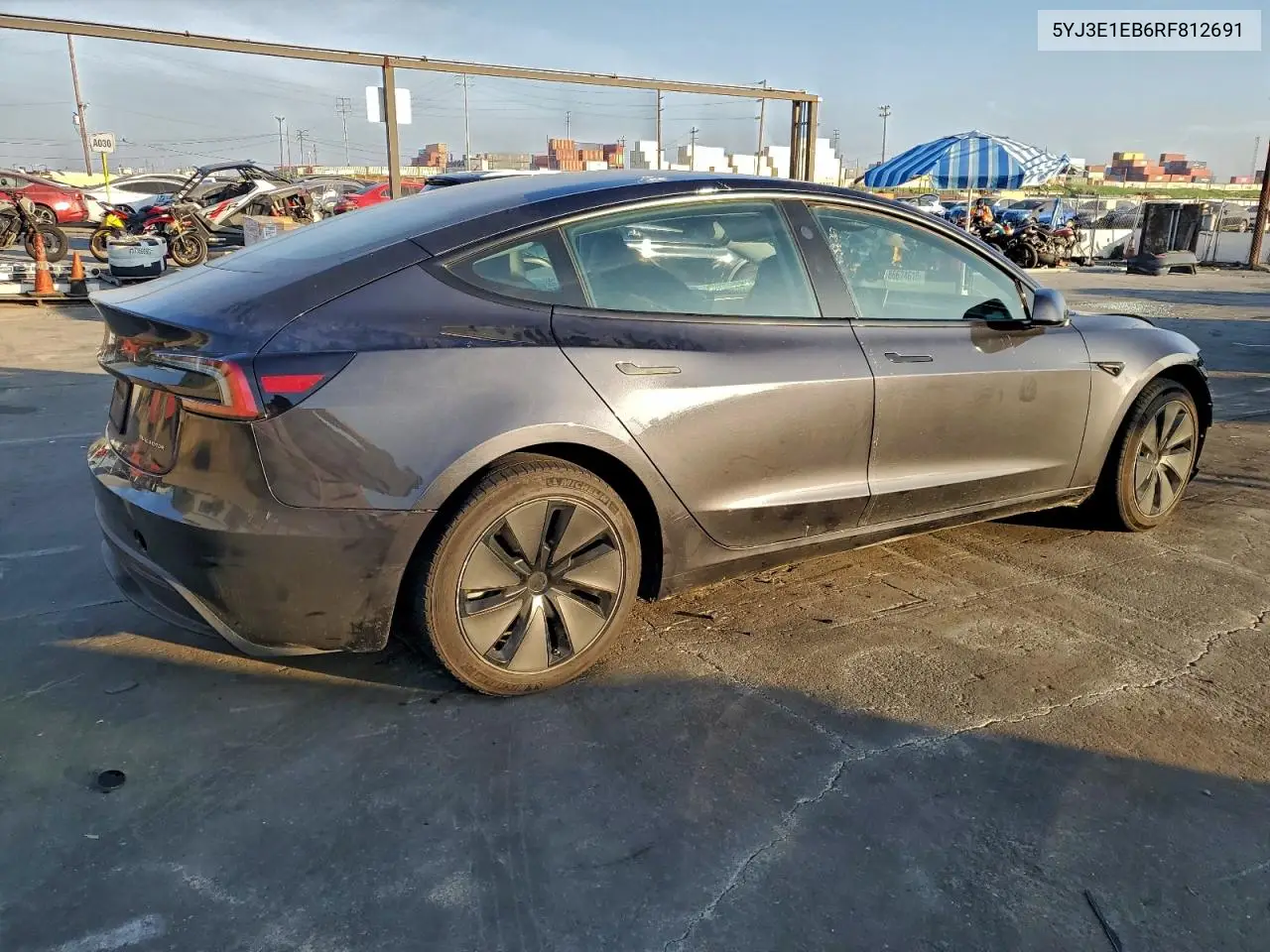 5YJ3E1EB6RF812691 2024 Tesla Model 3