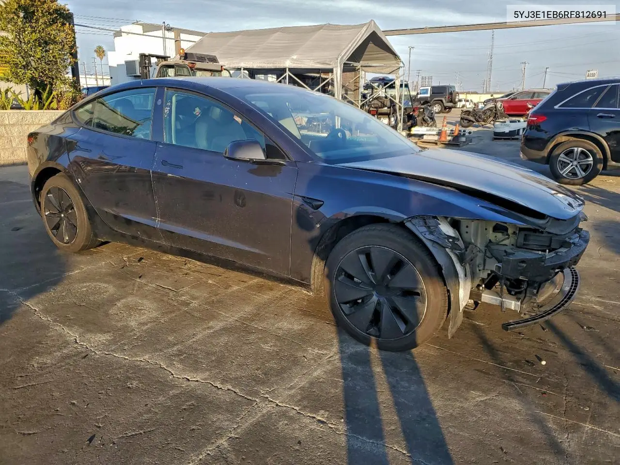 5YJ3E1EB6RF812691 2024 Tesla Model 3