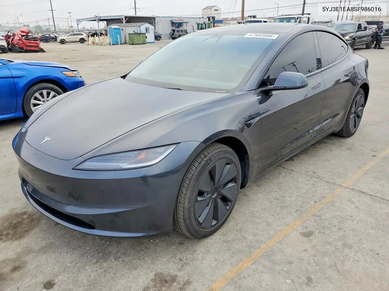 5YJ3E1EA8SF986016 2025 Tesla Model 3