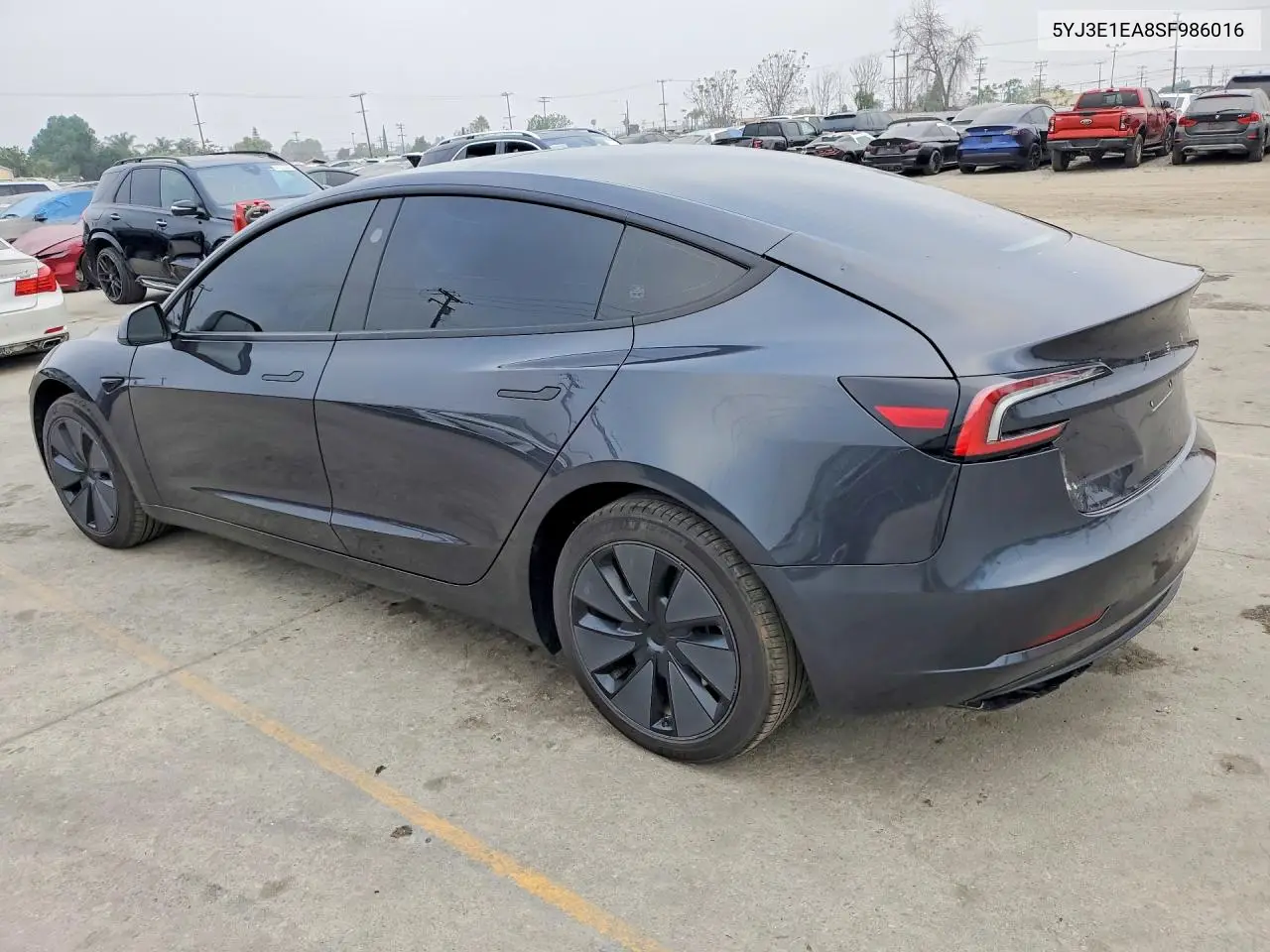 5YJ3E1EA8SF986016 2025 Tesla Model 3