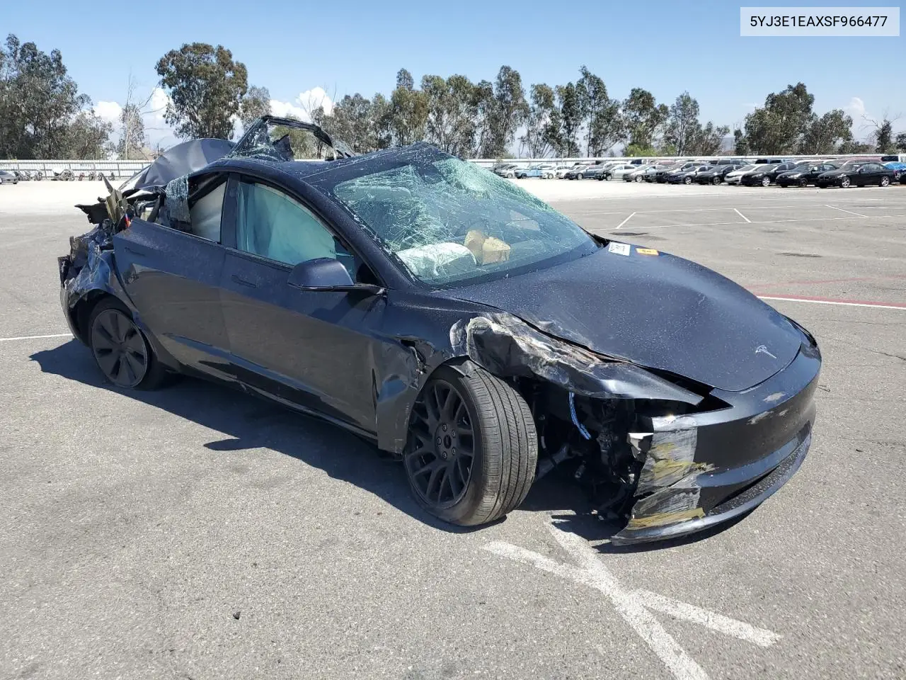5YJ3E1EAXSF966477 2025 Tesla Model 3