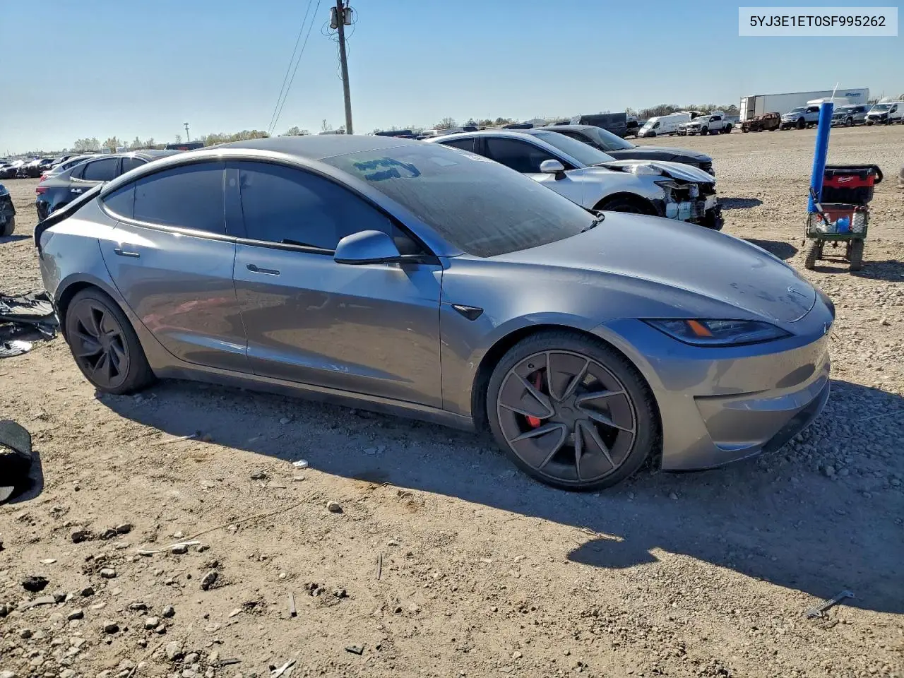 5YJ3E1ET0SF995262 2025 Tesla Model 3