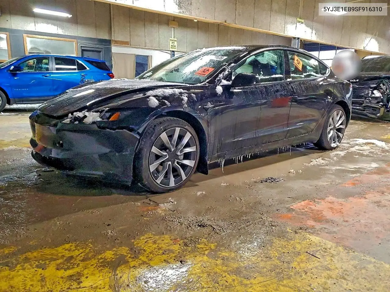 5YJ3E1EB9SF916310 2025 Tesla Model 3