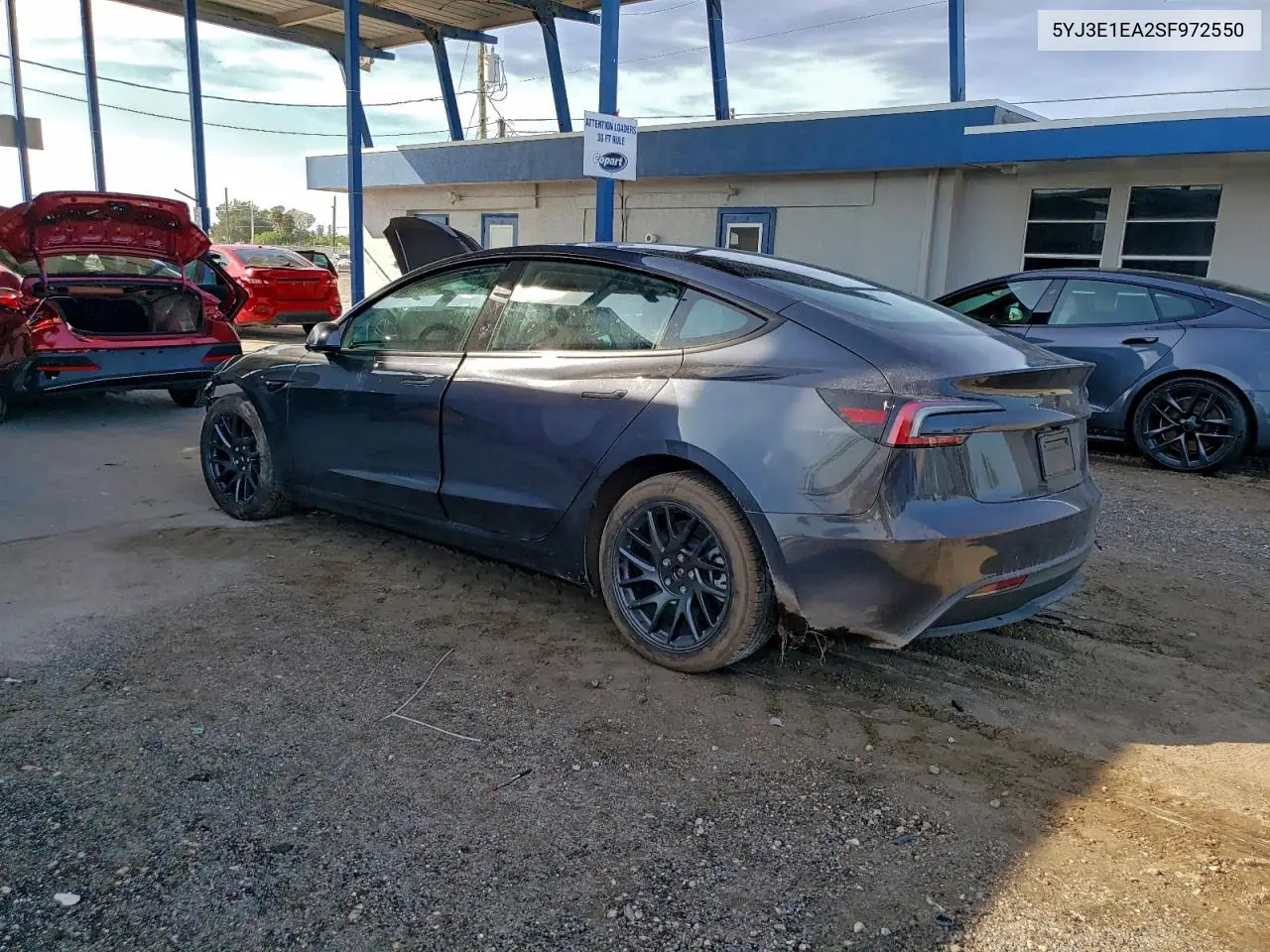 5YJ3E1EA2SF972550 2025 Tesla Model 3