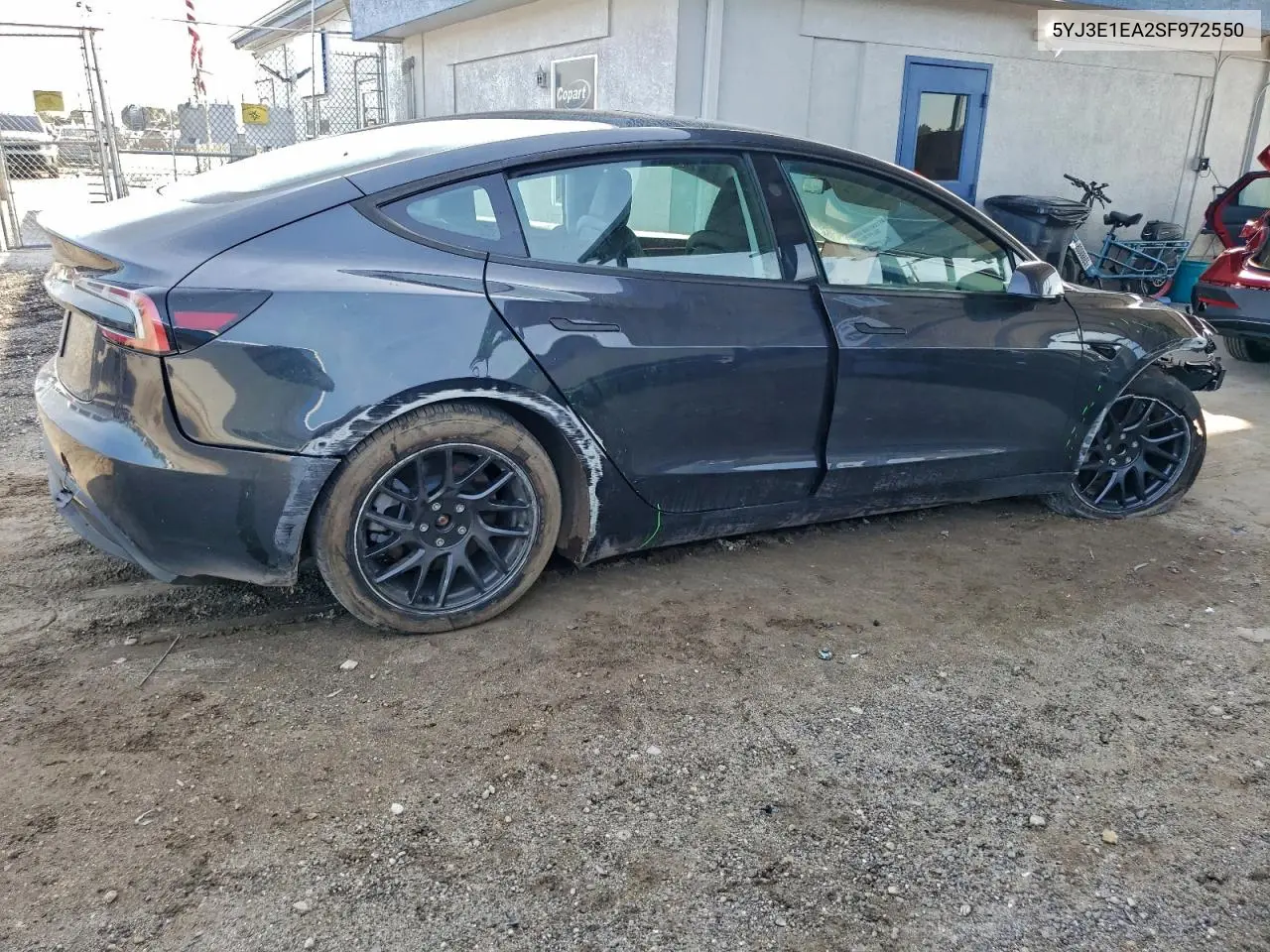 5YJ3E1EA2SF972550 2025 Tesla Model 3