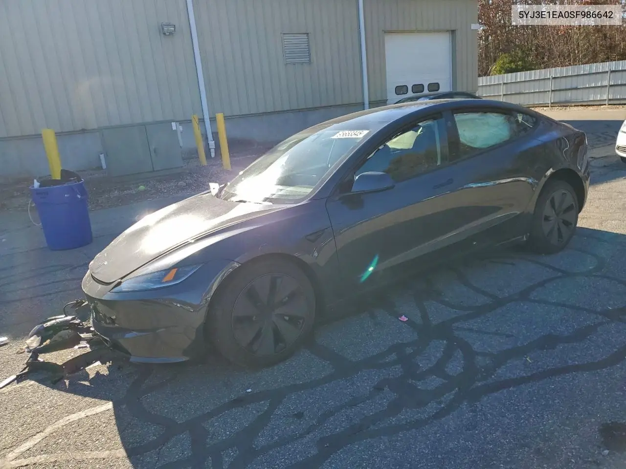 5YJ3E1EA0SF986642 2025 Tesla Model 3