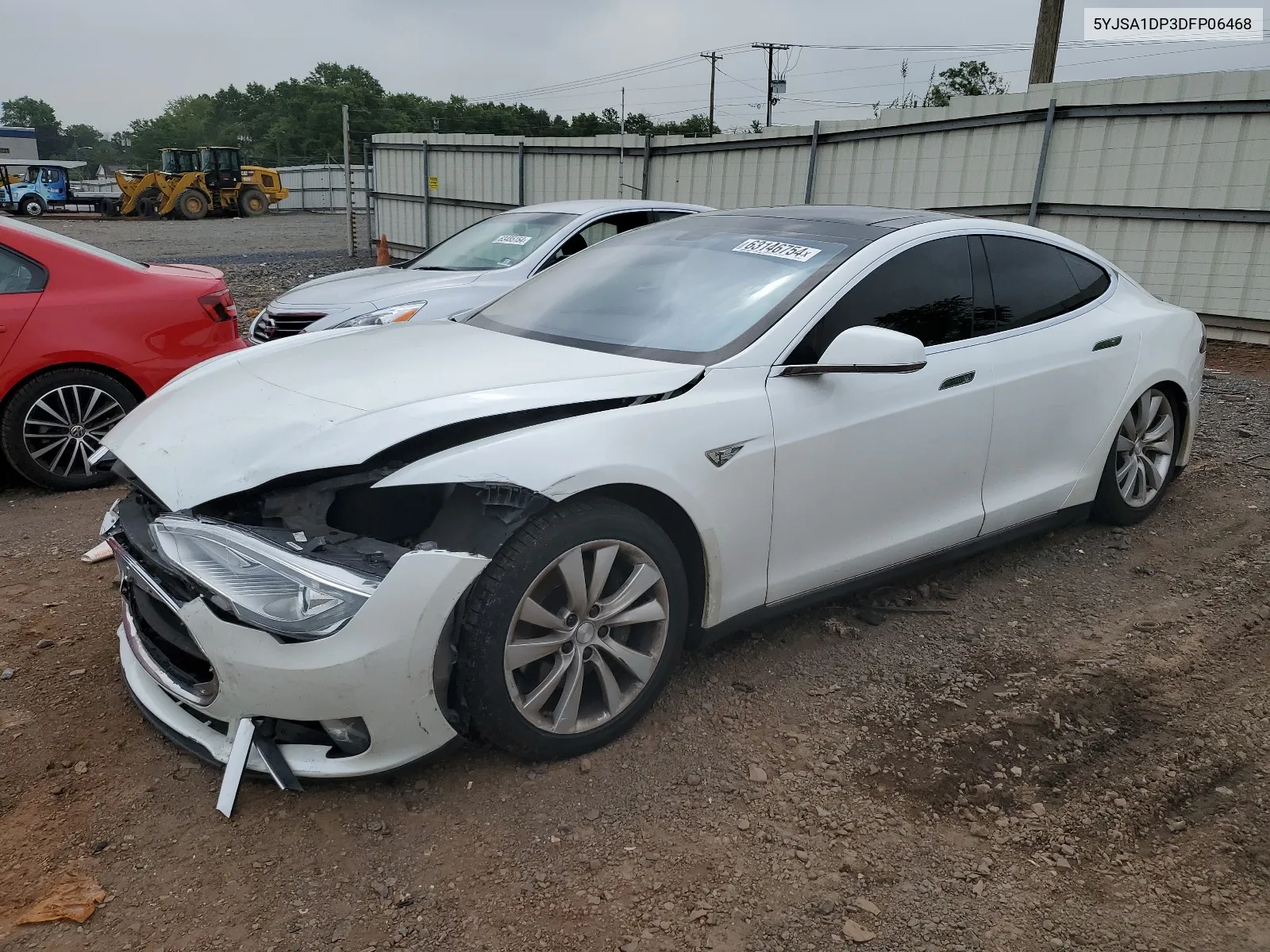 2013 Tesla Model S VIN: 5YJSA1DP3DFP06468 Lot: 63146754