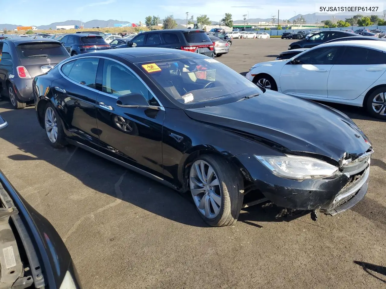 5YJSA1S10EFP61427 2014 Tesla Model S 60