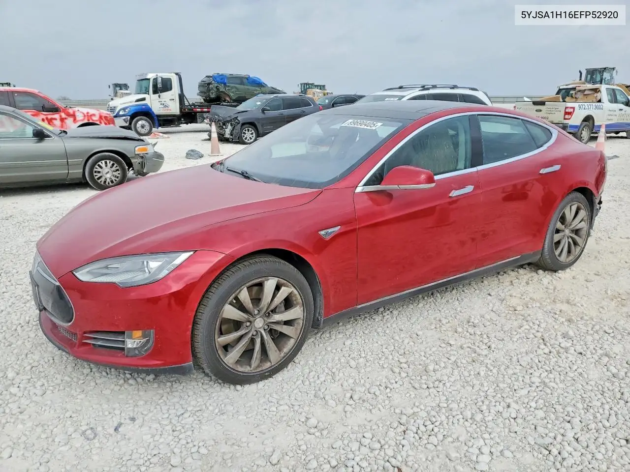 5YJSA1H16EFP52920 2014 Tesla Model S