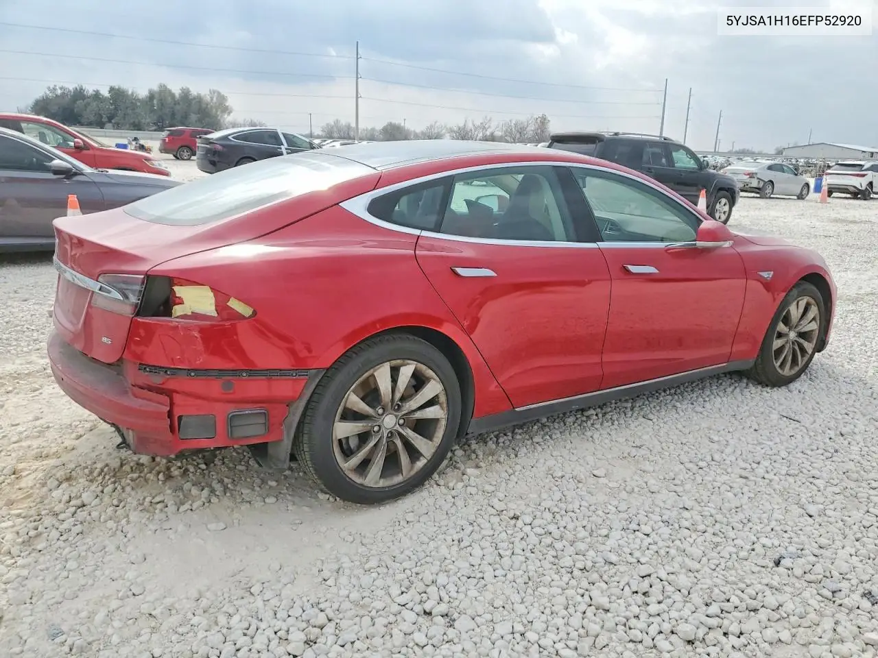 5YJSA1H16EFP52920 2014 Tesla Model S