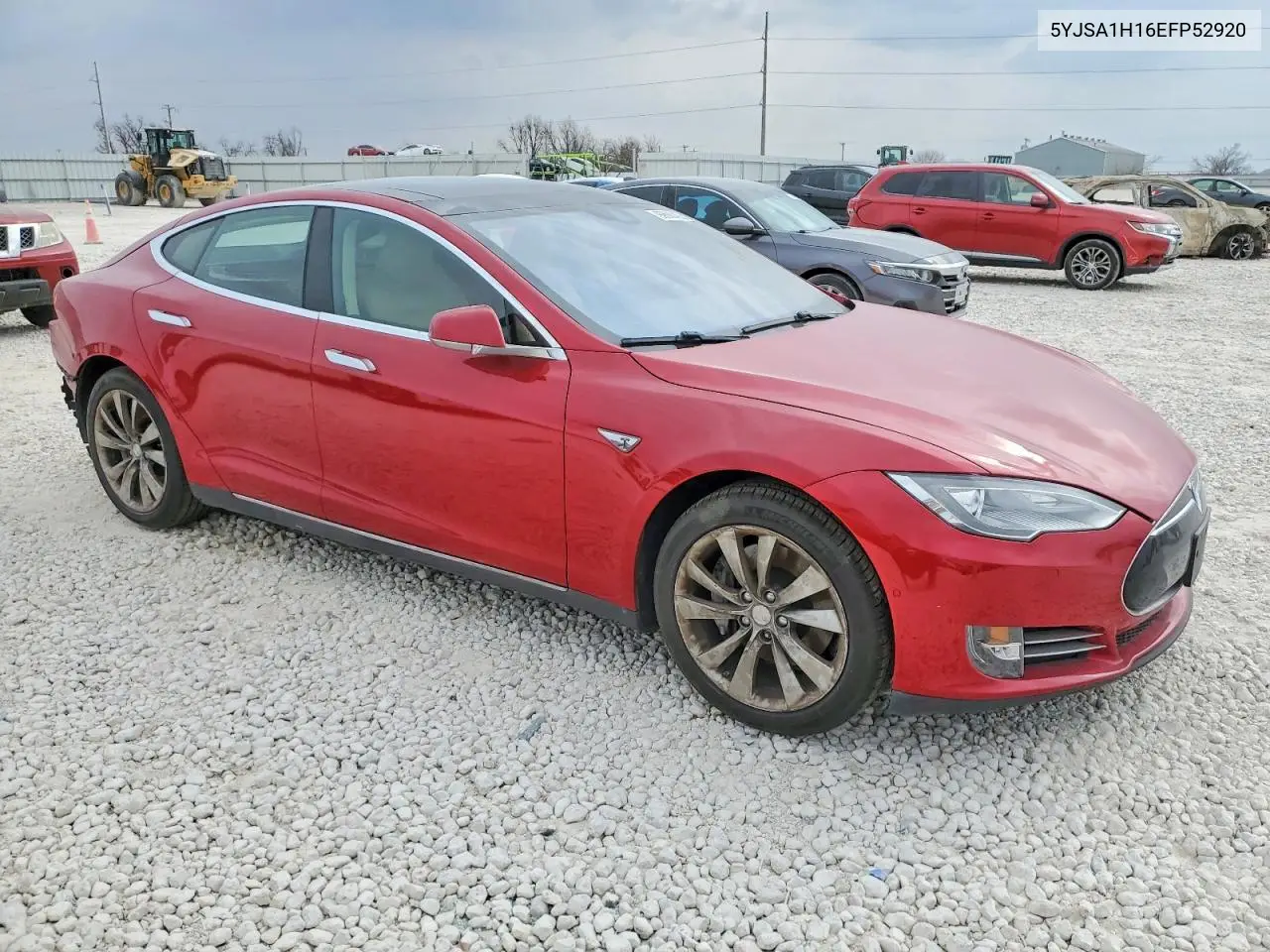 5YJSA1H16EFP52920 2014 Tesla Model S