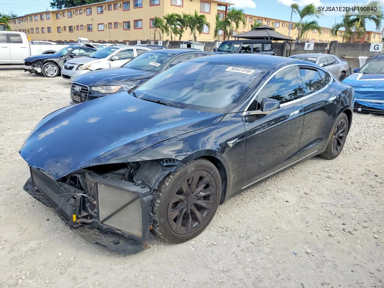 5YJSA1E20HF190840 2017 Tesla Model S