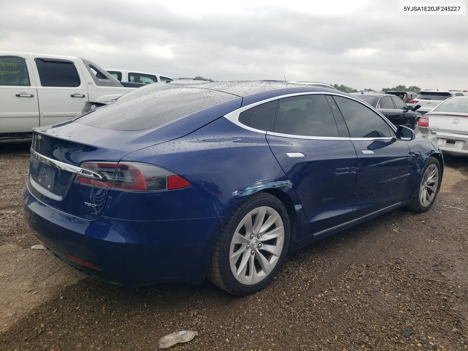 2018 Tesla Model S VIN: 5YJSA1E20JF245227 Lot: 67153934