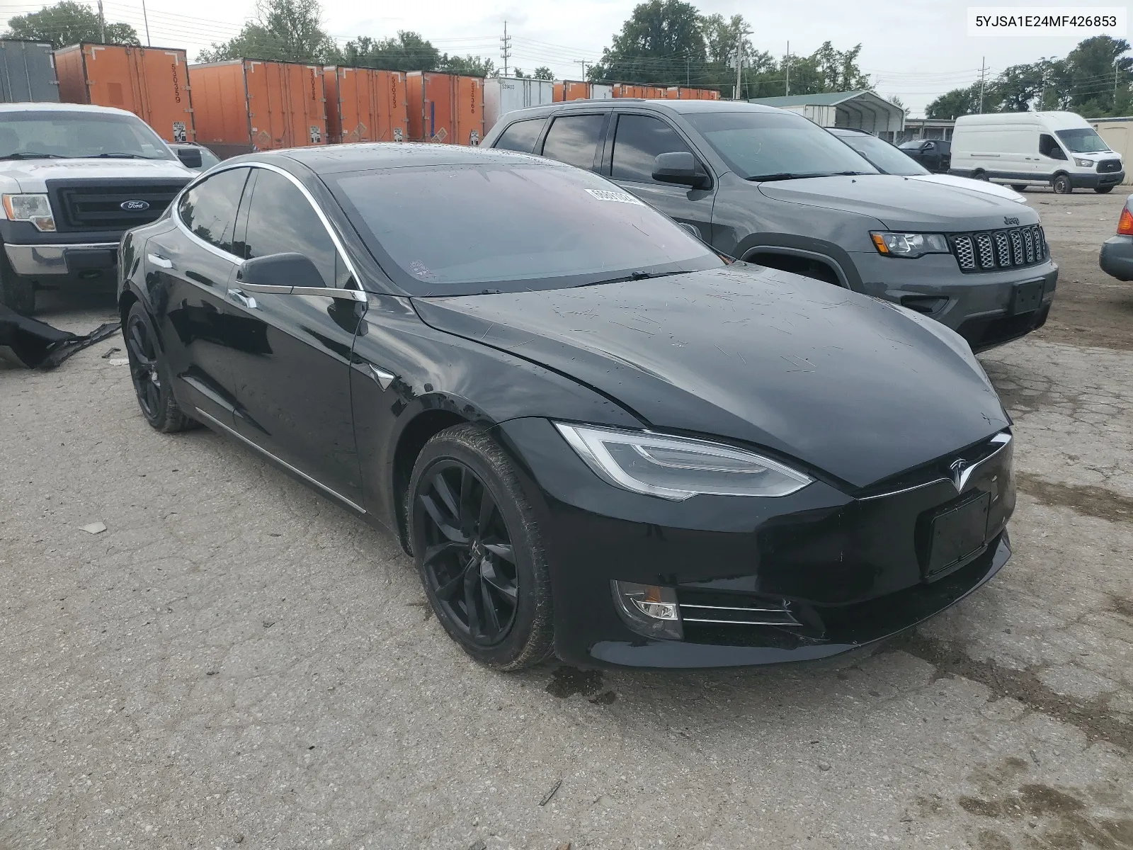 2021 Tesla Model S VIN: 5YJSA1E24MF426853 Lot: 66891024