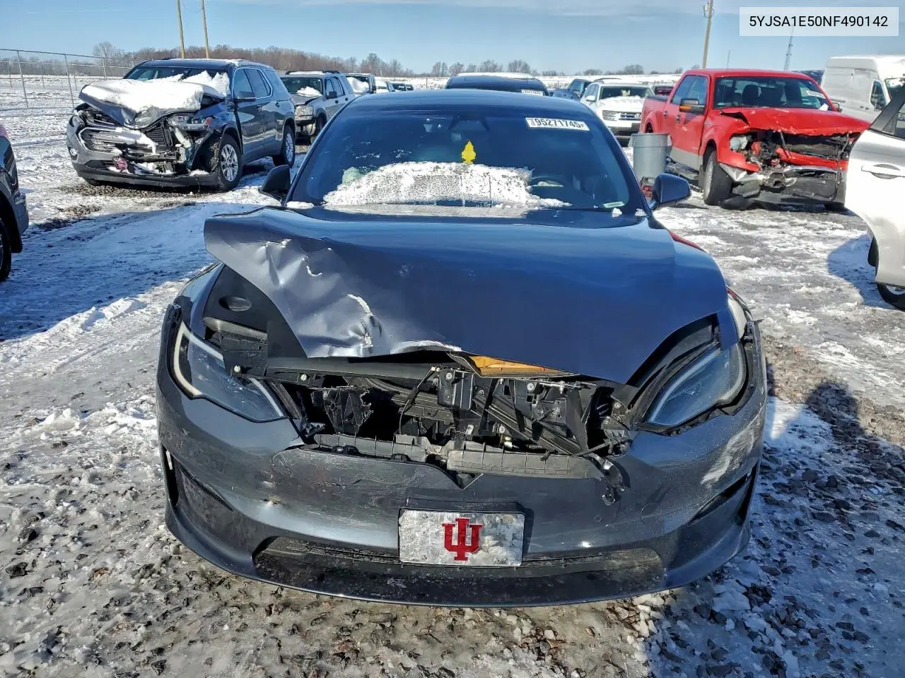 5YJSA1E50NF490142 2022 Tesla Model S