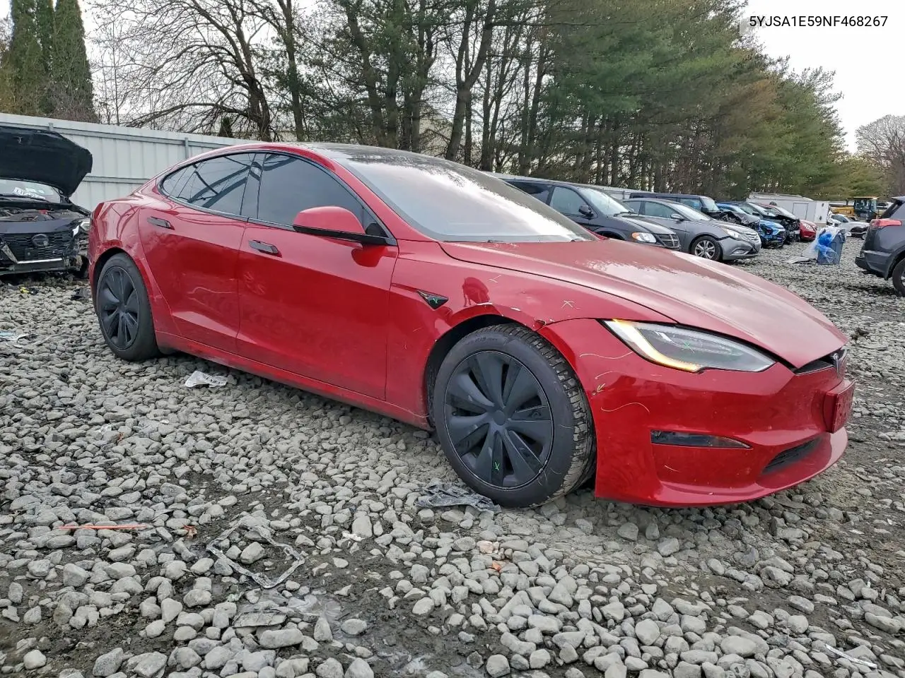 5YJSA1E59NF468267 2022 Tesla Model S
