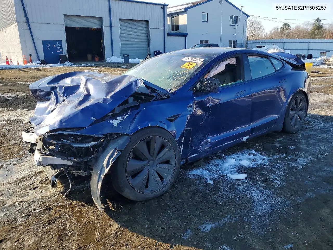 5YJSA1E52PF505257 2023 Tesla Model S