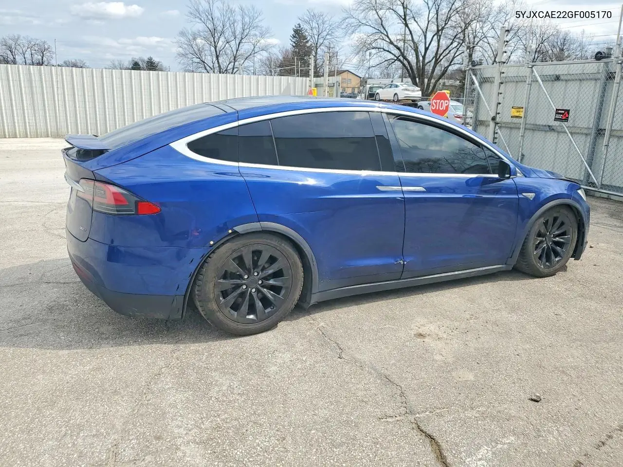 5YJXCAE22GF005170 2016 Tesla Model X