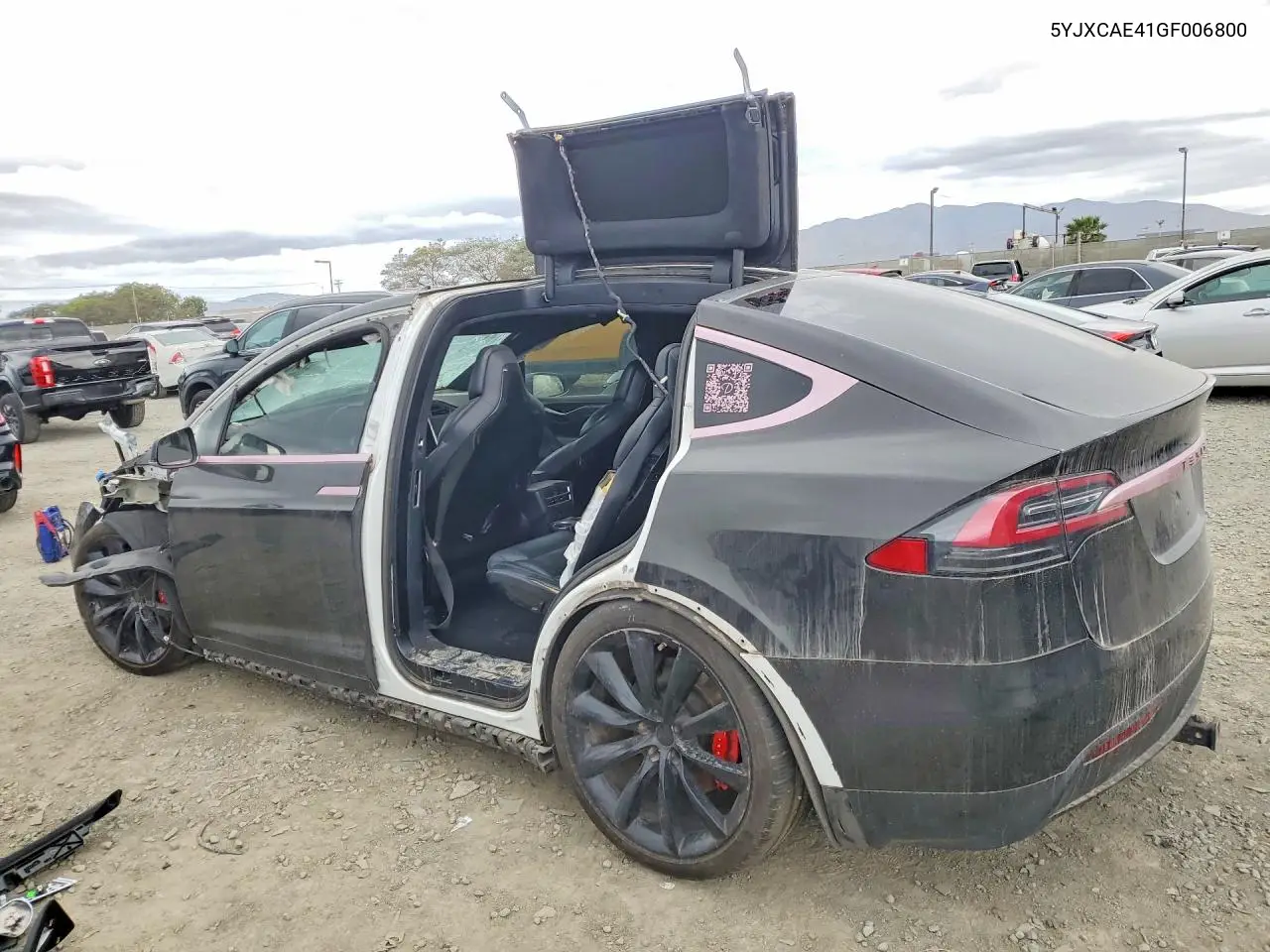 5YJXCAE41GF006800 2016 Tesla Model X