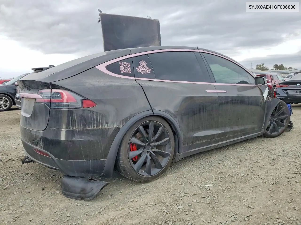 5YJXCAE41GF006800 2016 Tesla Model X