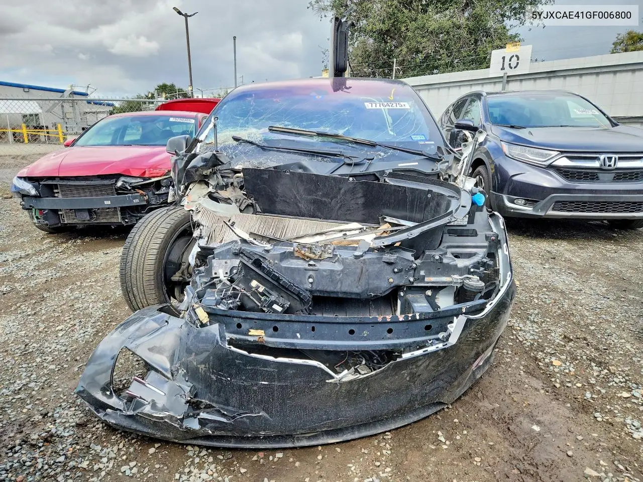 5YJXCAE41GF006800 2016 Tesla Model X