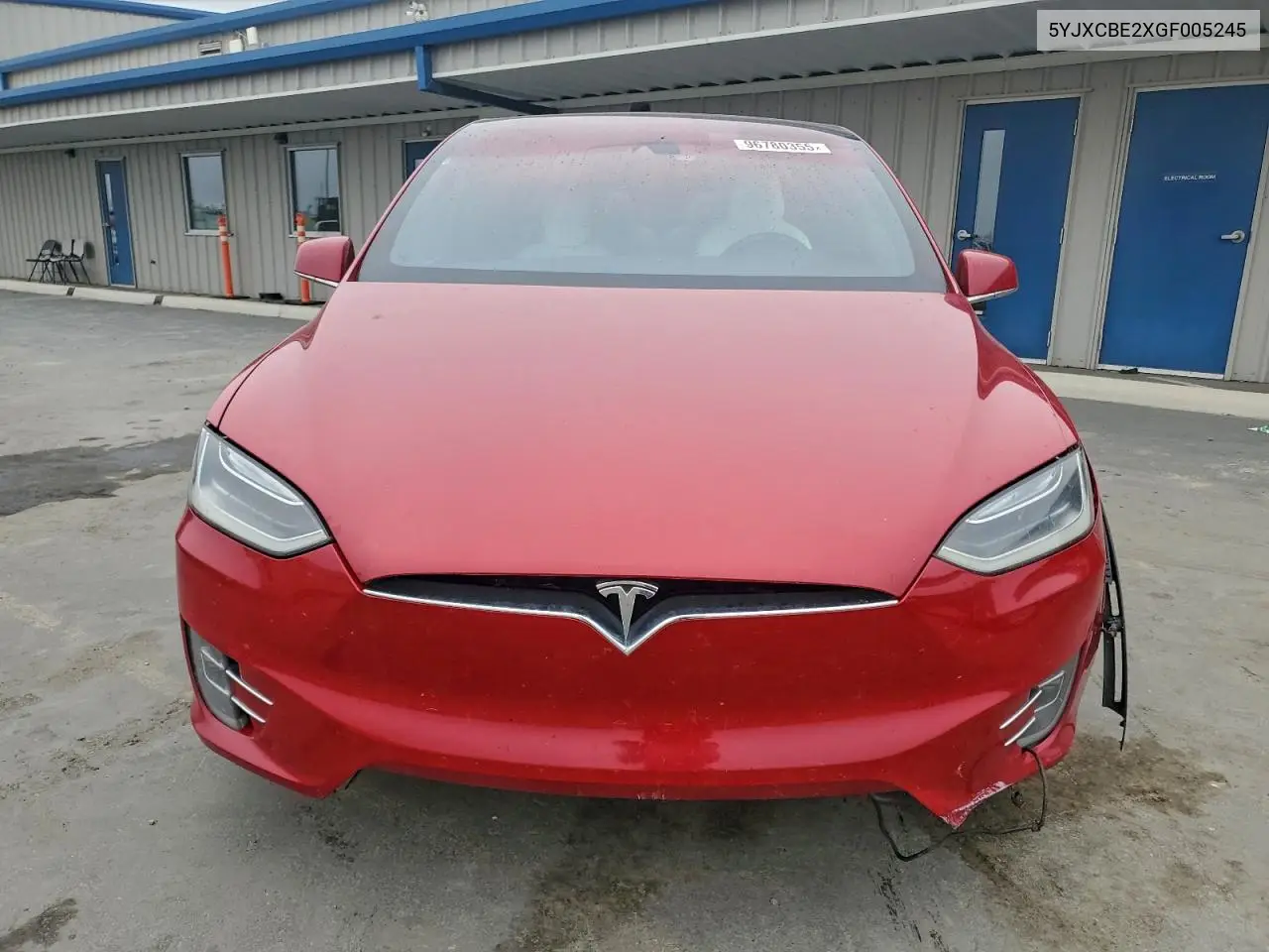 5YJXCBE2XGF005245 2016 Tesla Model X
