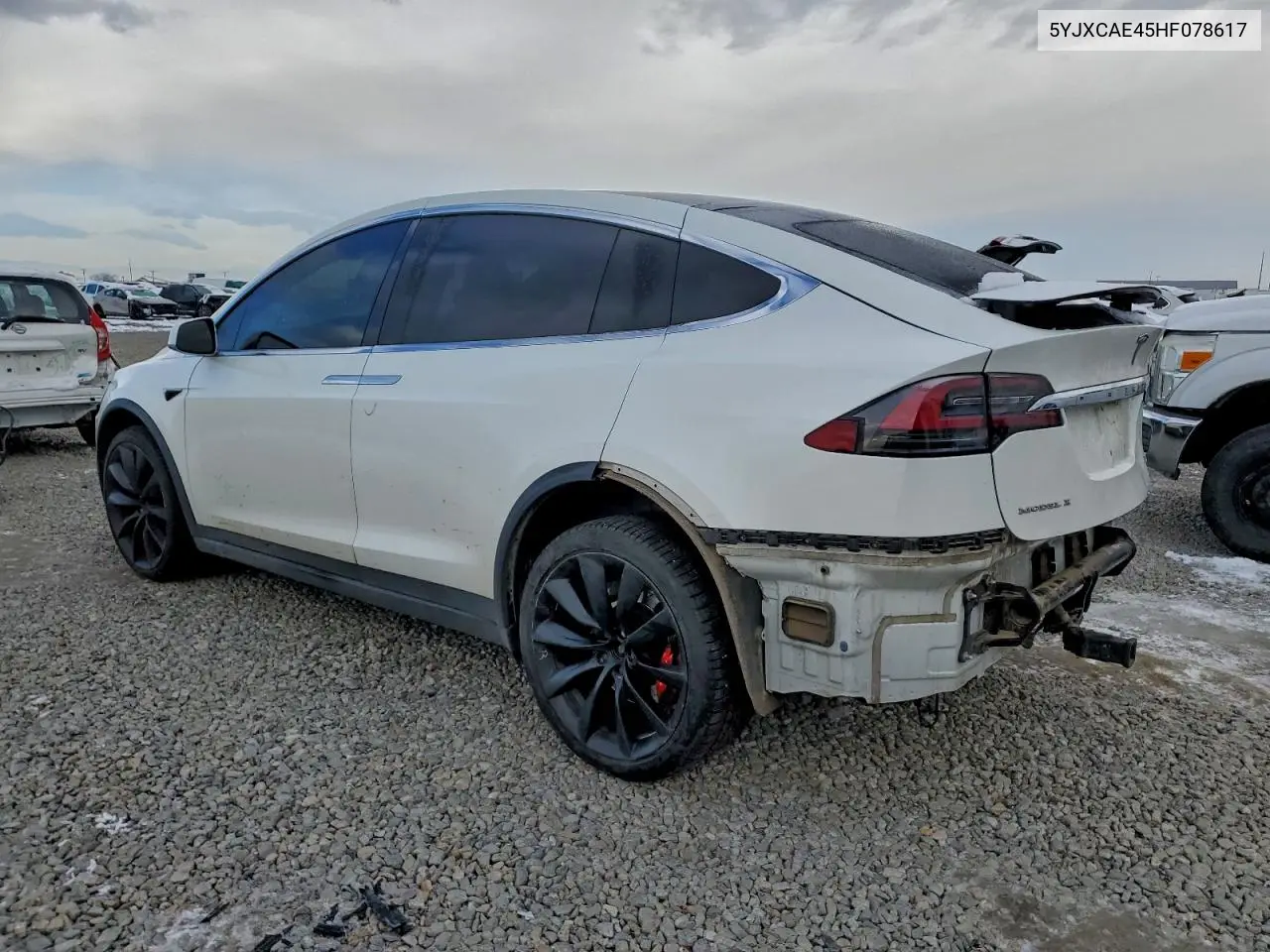 5YJXCAE45HF078617 2017 Tesla Model X