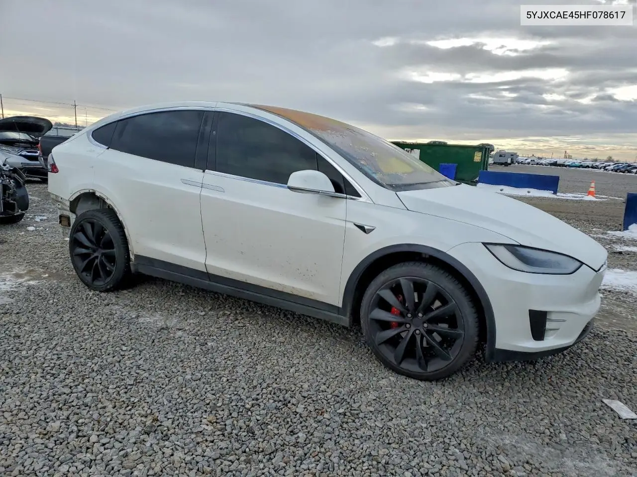 5YJXCAE45HF078617 2017 Tesla Model X