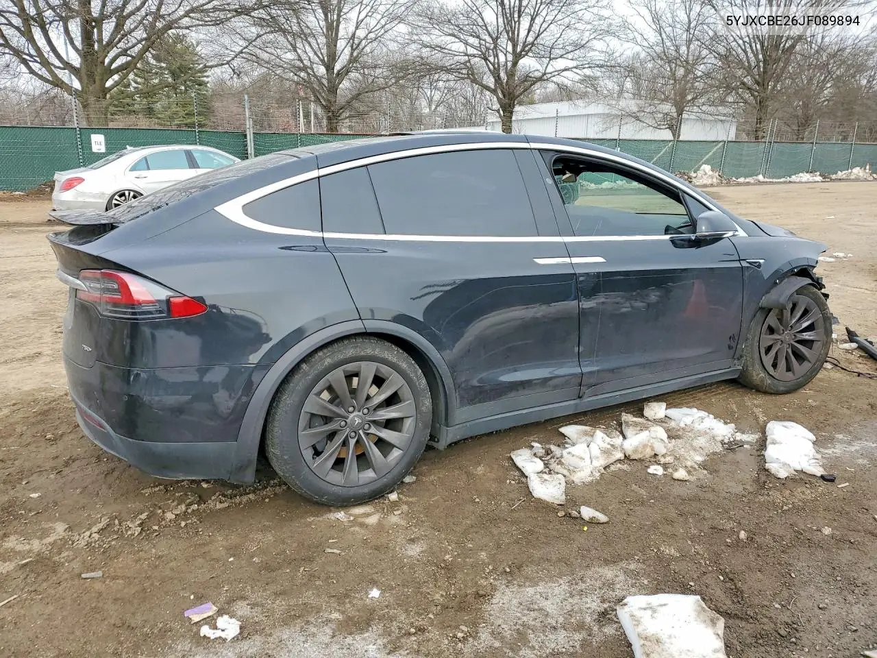 2018 Tesla Model X VIN: 5YJXCBE26JF089894 Lot: 75506095