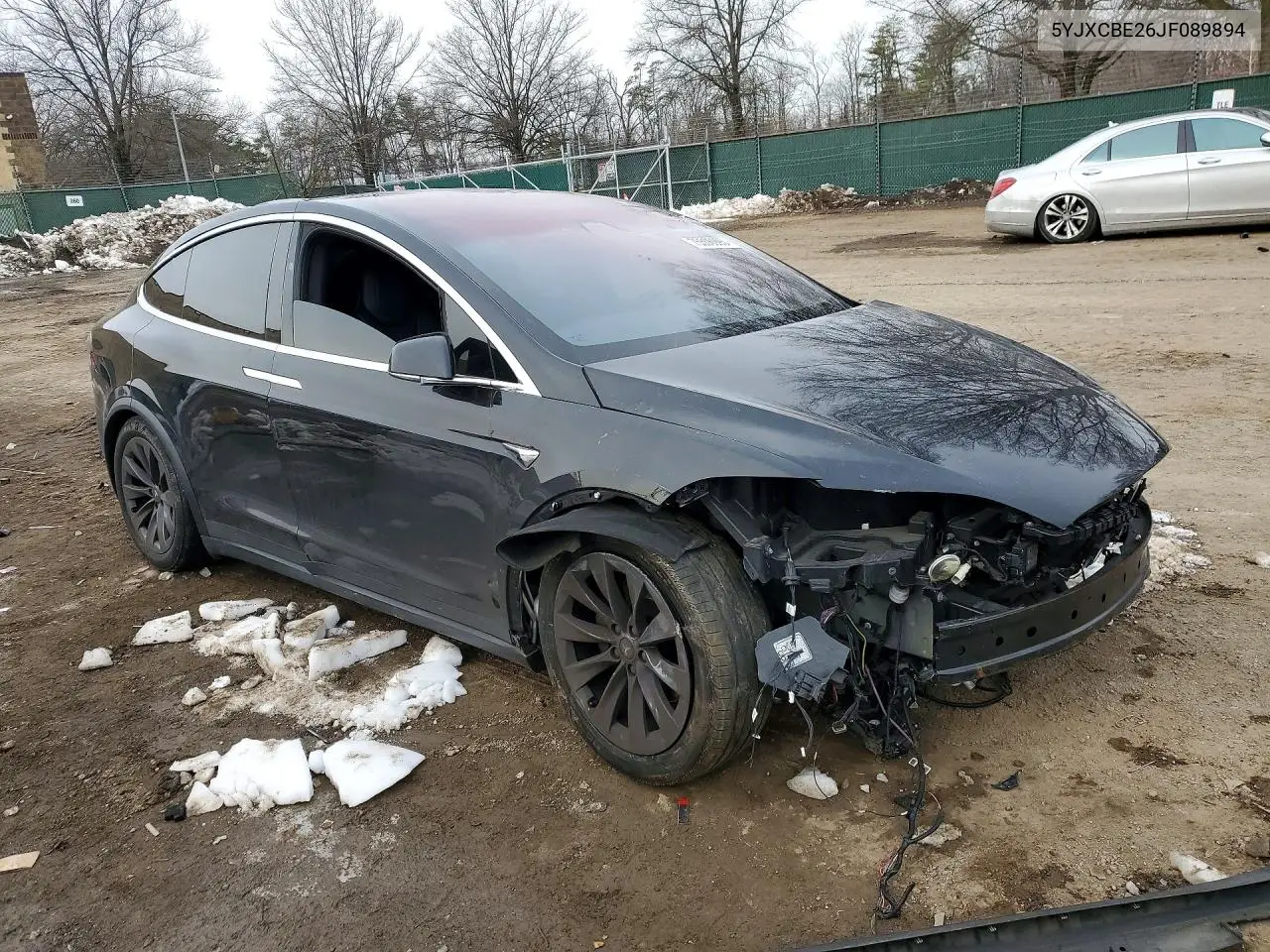 2018 Tesla Model X VIN: 5YJXCBE26JF089894 Lot: 75506095