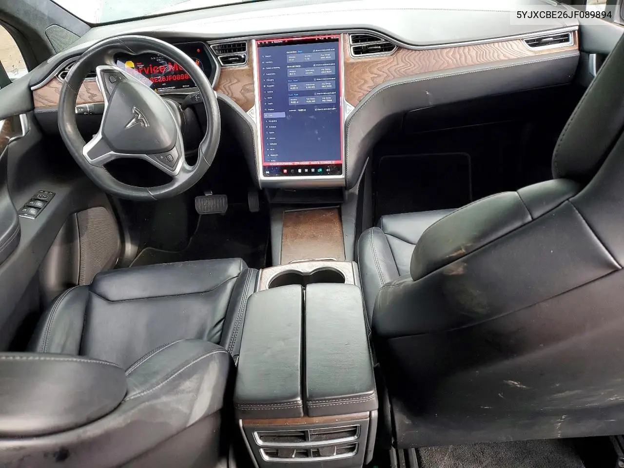 2018 Tesla Model X VIN: 5YJXCBE26JF089894 Lot: 75506095