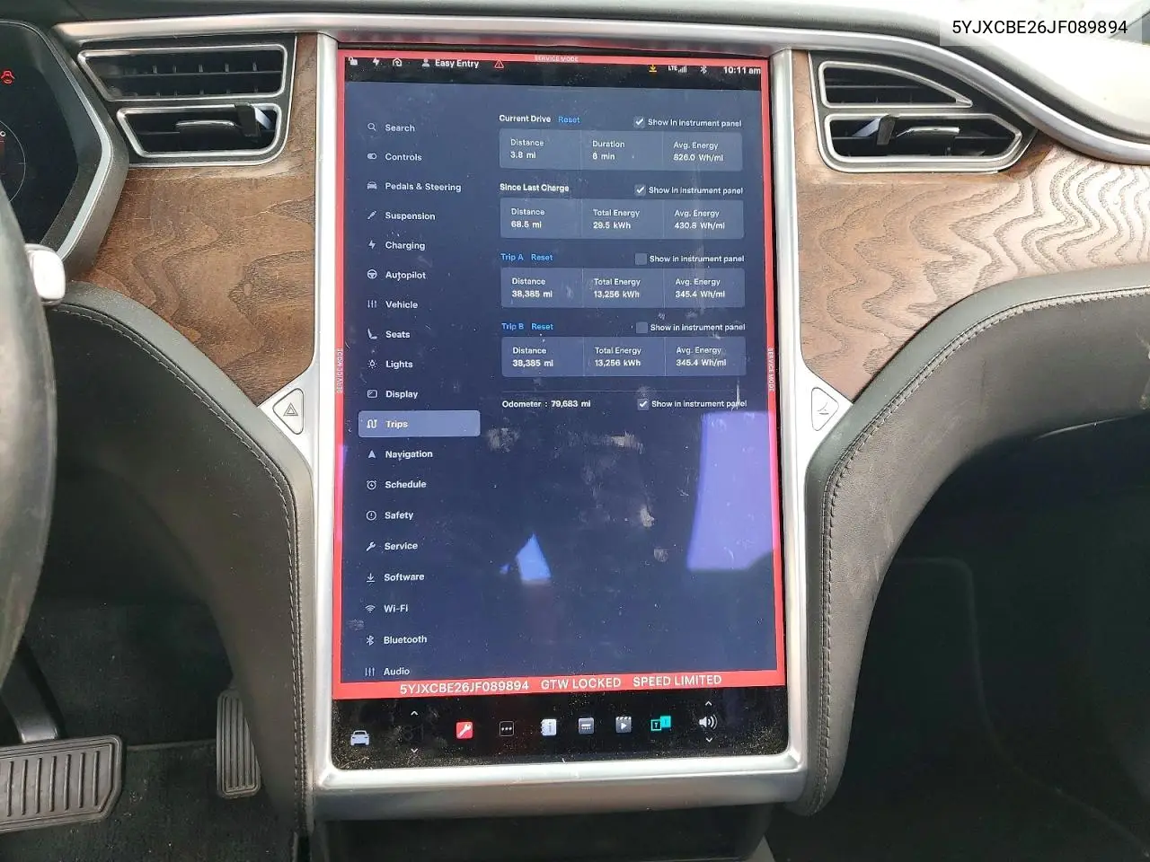 2018 Tesla Model X VIN: 5YJXCBE26JF089894 Lot: 75506095