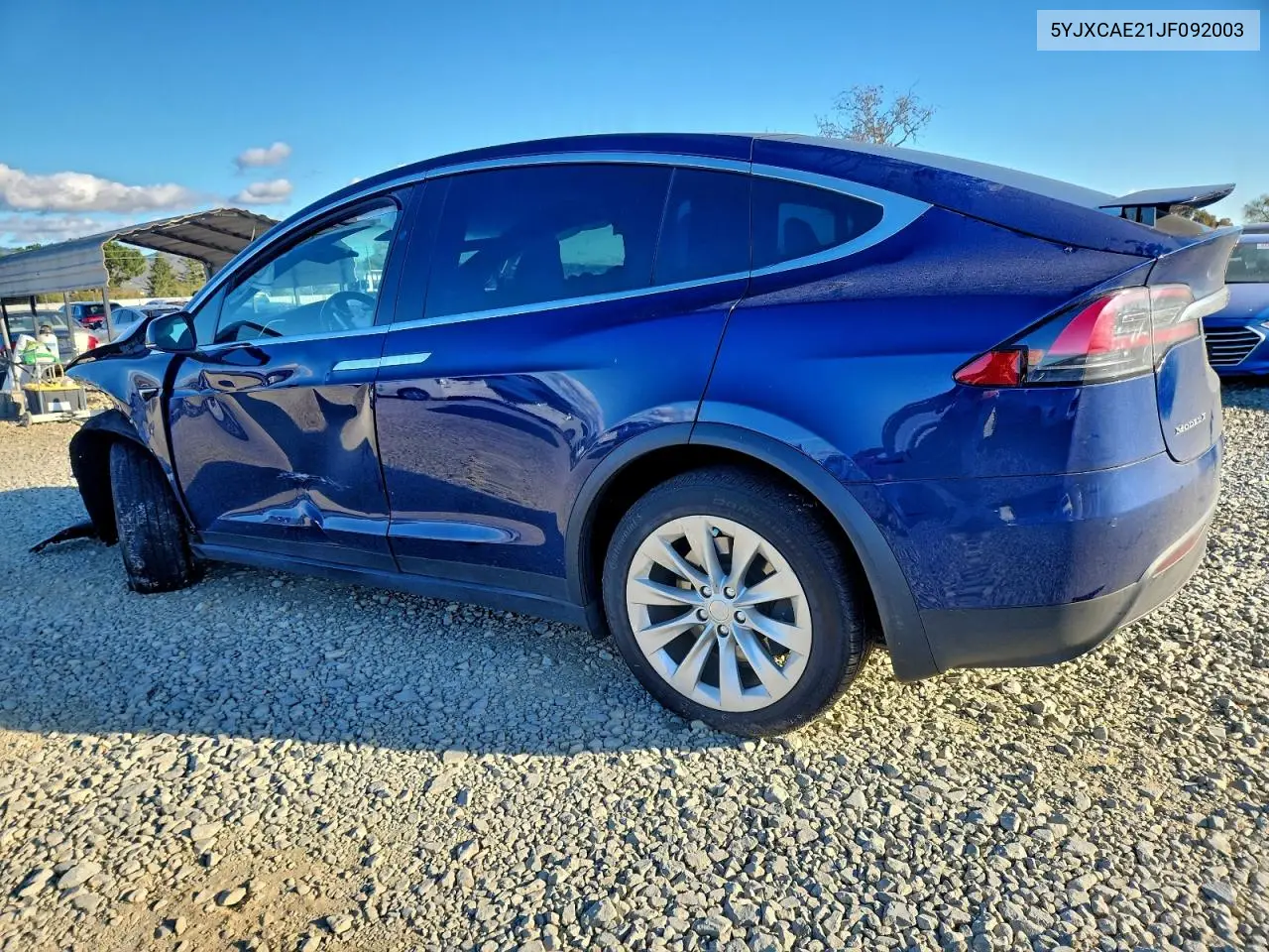 5YJXCAE21JF092003 2018 Tesla Model X