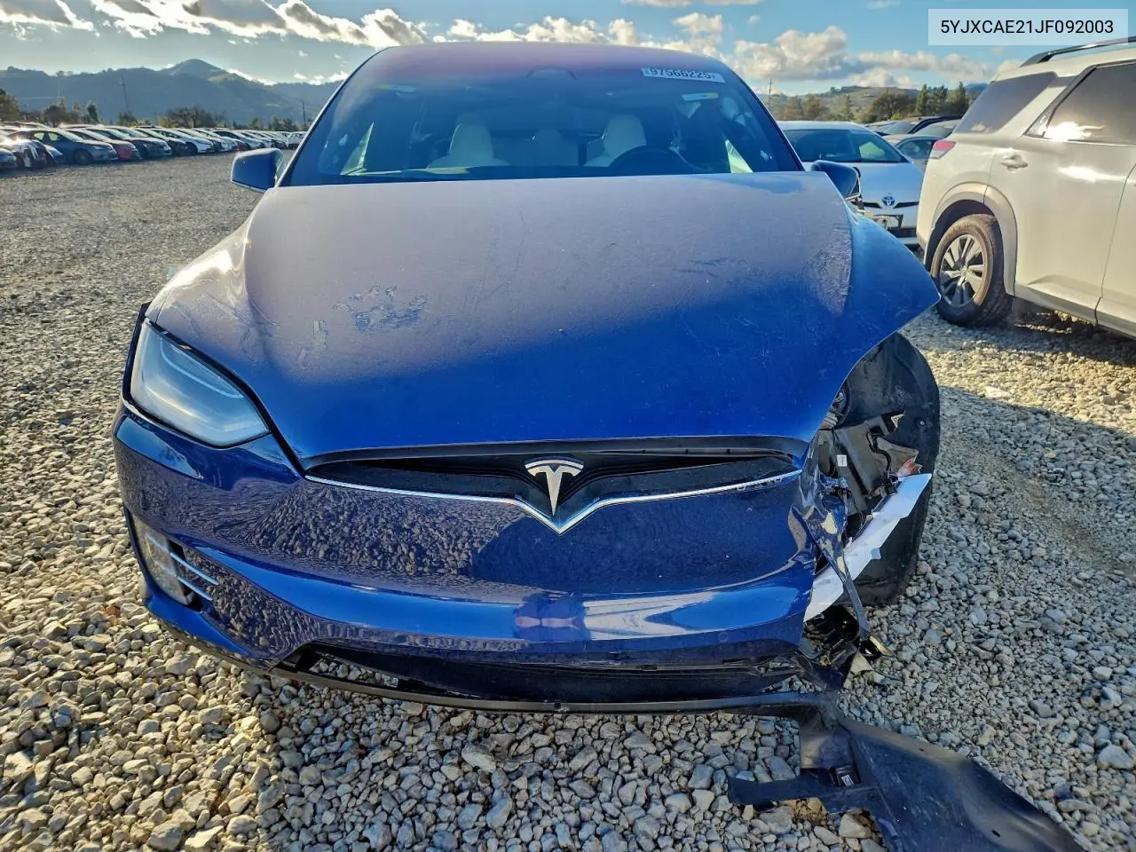 5YJXCAE21JF092003 2018 Tesla Model X