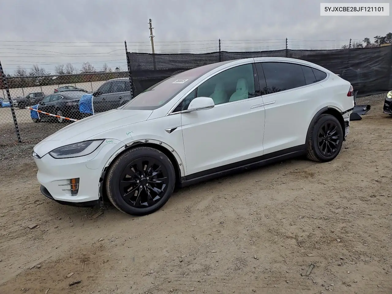 5YJXCBE28JF121101 2018 Tesla Model X