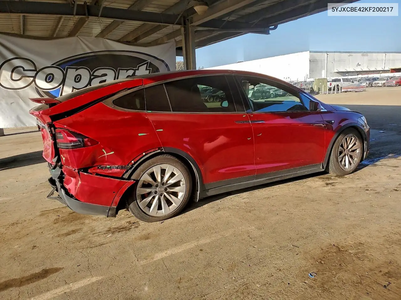 5YJXCBE42KF200217 2019 Tesla Model X