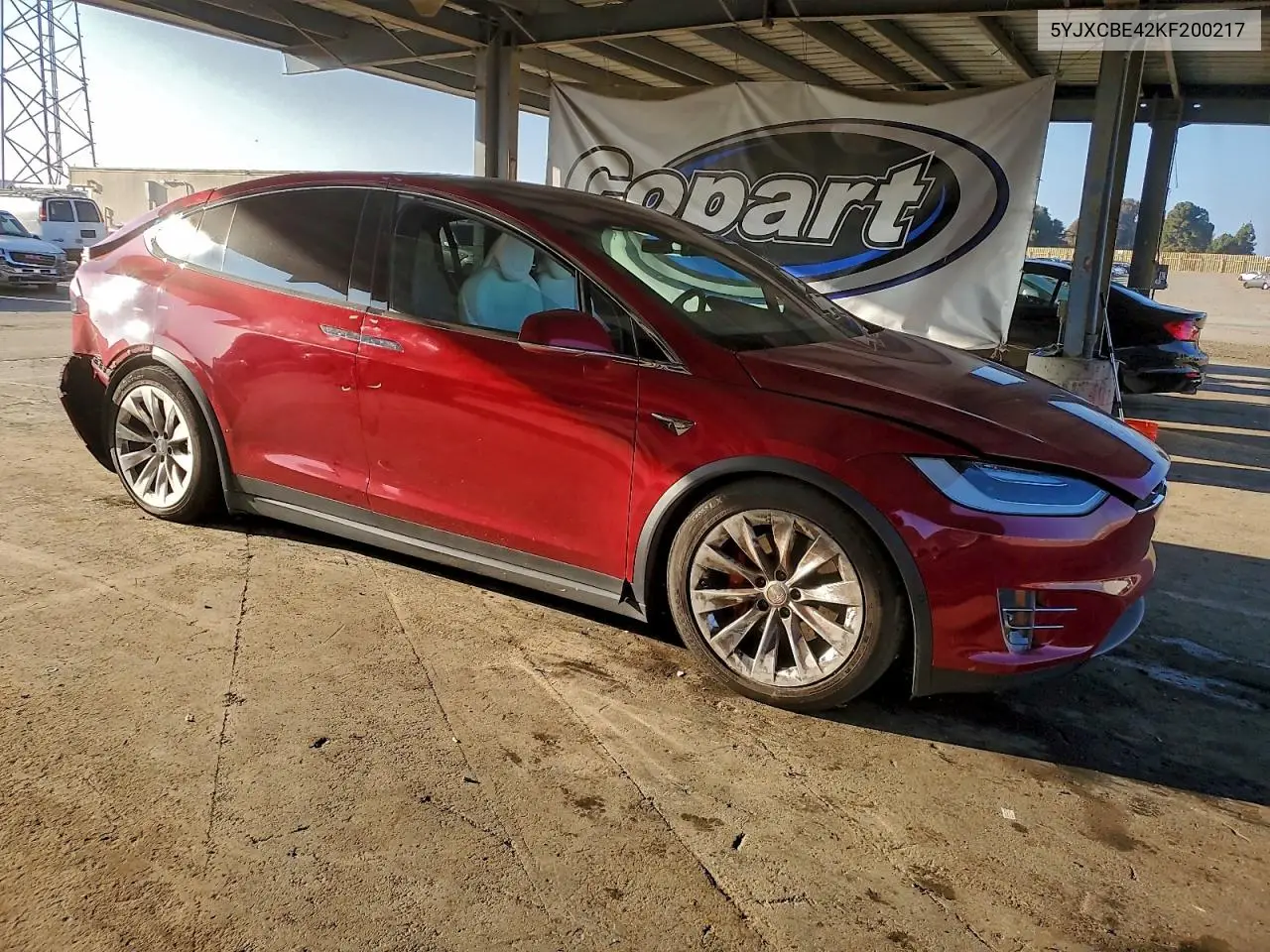 5YJXCBE42KF200217 2019 Tesla Model X